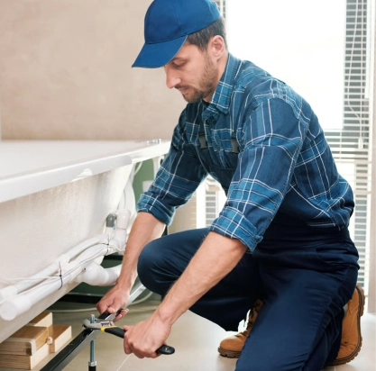 Hotel Bathtub Repair Dubai Commercial bathtub repair Dubai team handling hotel bathroom maintenance.