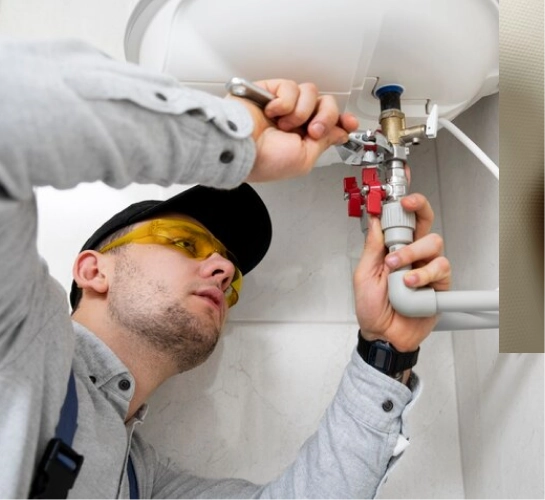 Emergency hot water repair services in Motor City, Dubai.