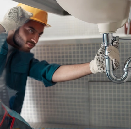 Licensed Drain Cleaning Service Near Me Fully certified and licensed drain cleaning service near me inspecting plumbing systems.