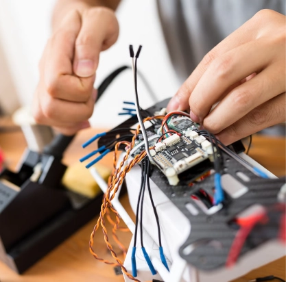Socket Electrical Repair Dubai Marina Replacing a burnt socket as part of electrical repair in Dubai Marina