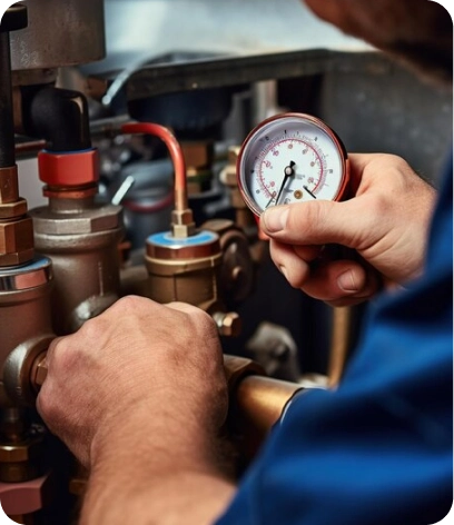 Urgent emergency water pump repair to restore main water line supply.