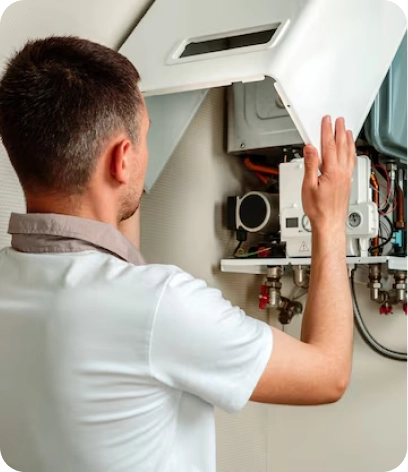 Commercial water heater repair in Dubai.